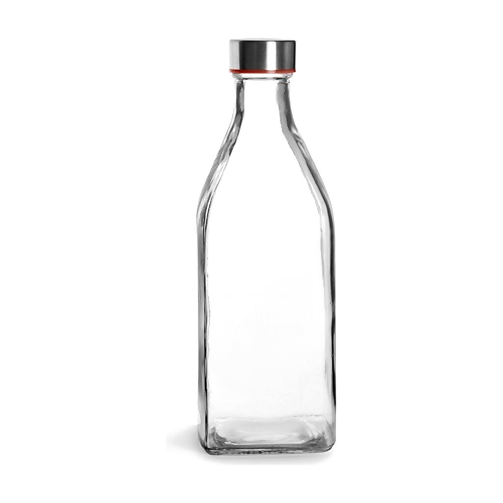 BOTELLA CUADRADA 1 LITRO 713710