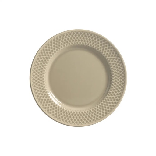 [273437] PLATO POSTRE SPLIT TOPO RELEVO  21CM 1308-303