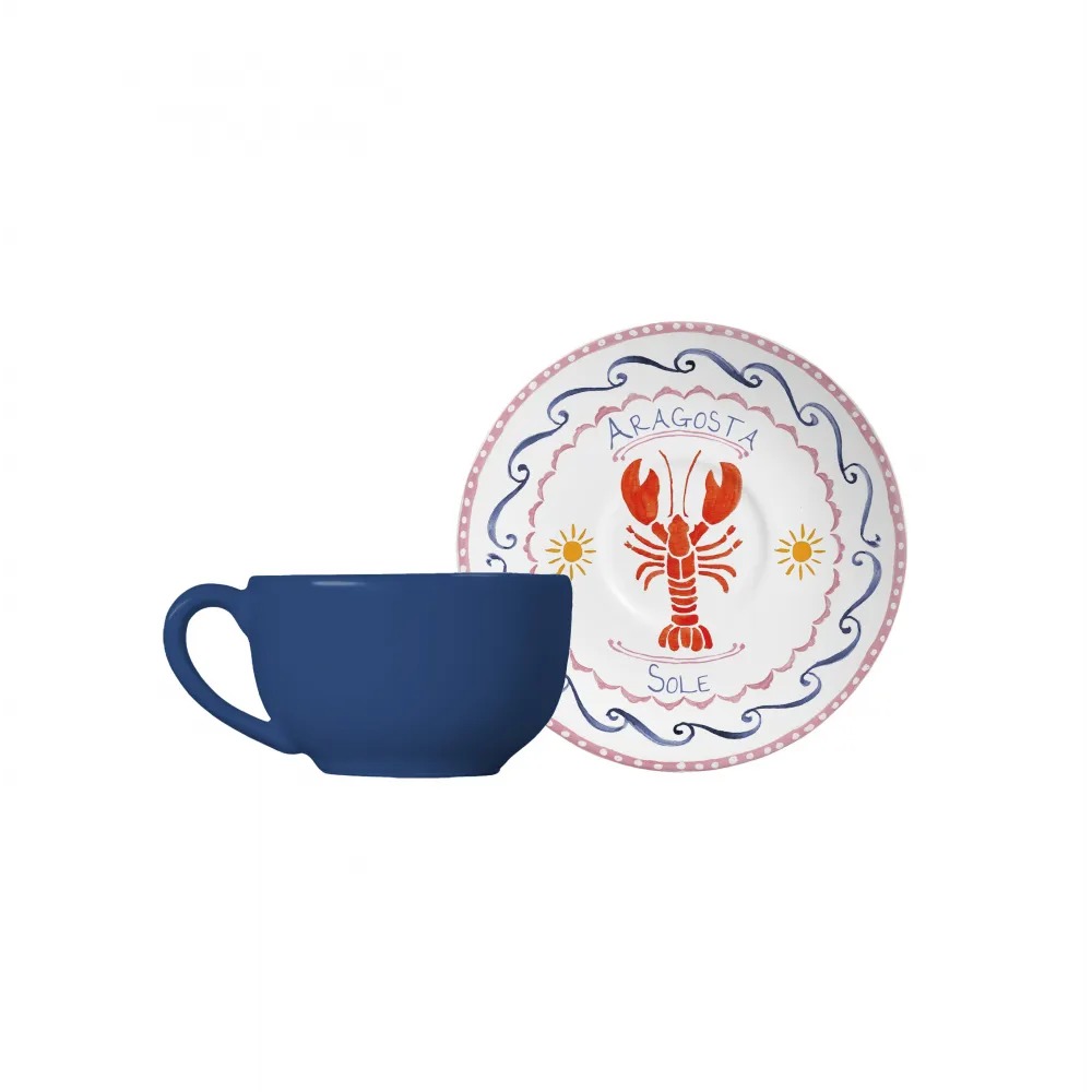 [273448] TAZA DE TE CON PLATILLO DI MARE COUP 7627-204