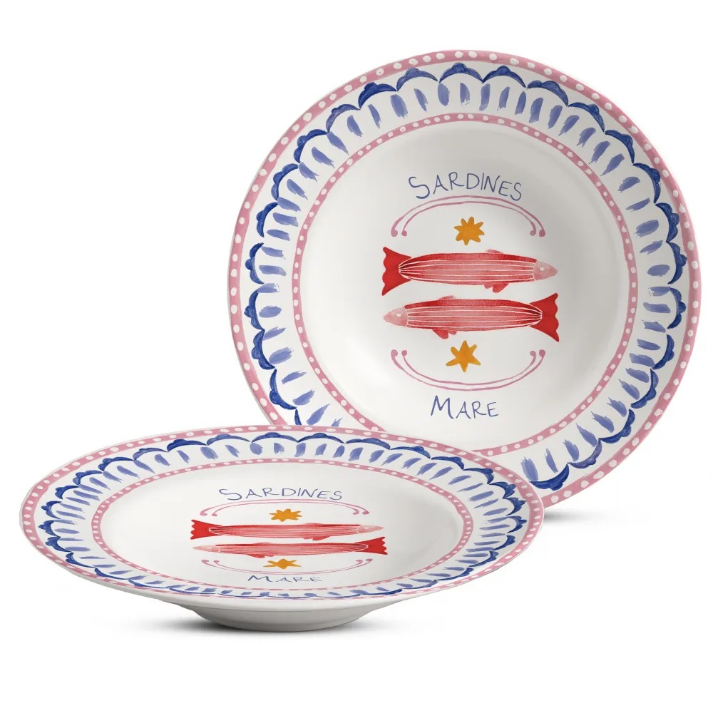 PLATO PASTA RISOTTO DI MARE 29CM MATE 7627-129