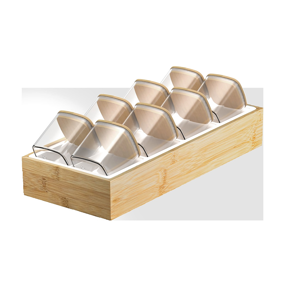 [268303] ORGANIZADOR DE CONDIMENTOS 09 PIEZAS COB1450BMB