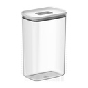 POTE HERMETIC RECTAN 2,3L DUOLOCK BLANCO PHD700BCF