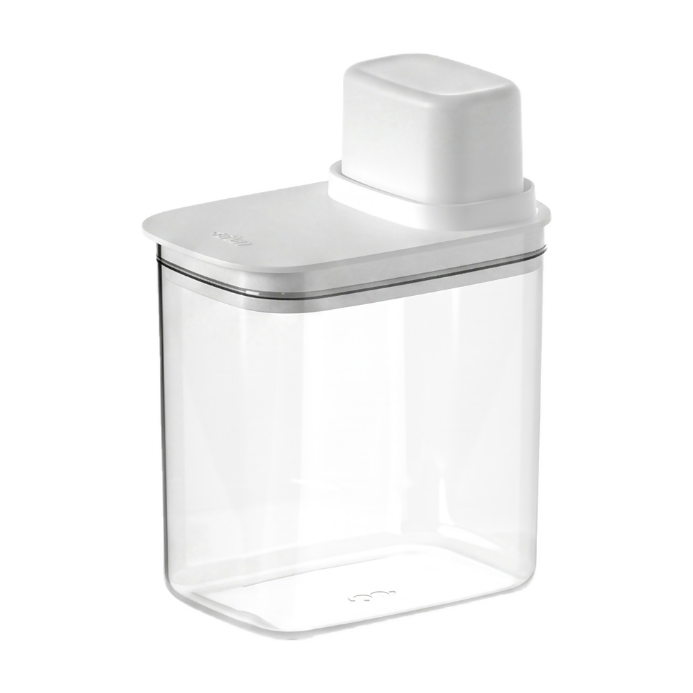 [268386] POTE HERMETICO MEDIDOR 1,5L DROP BRANCO PMD100BCF