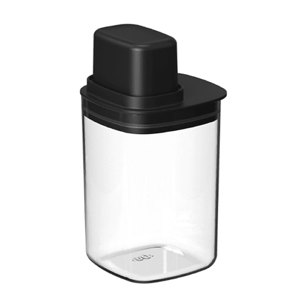 POTE HERMETICO MEDIDOR DROP 1L PRETO PMD300PTF