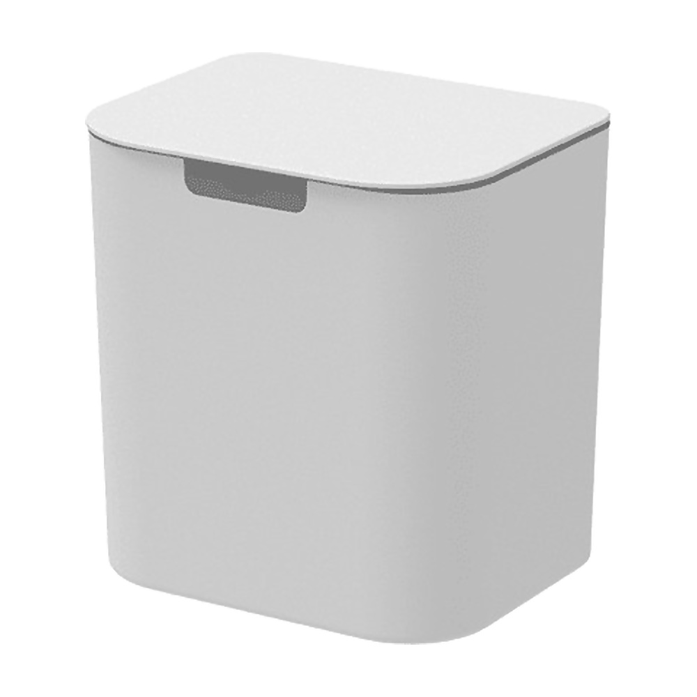 LIXEIRA DE BANCADA/PAREDE LIV 5L BRANCO LX600BCF