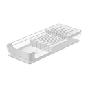 ORGANIZADOR DE CUCHILLO CLEAR BLANCO OGC900BCF
