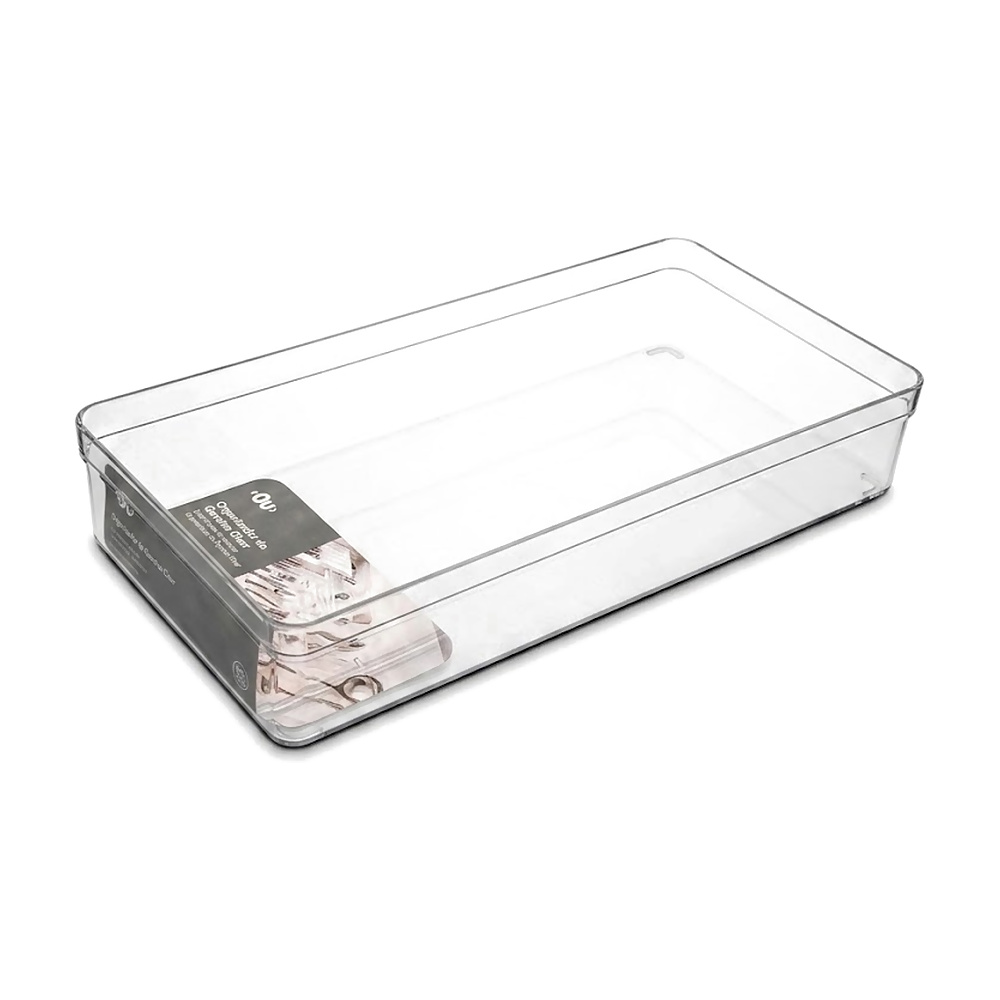 ORG. DE GAVETAS 30x15x5,6CM CLEAR NAT OGC650NT