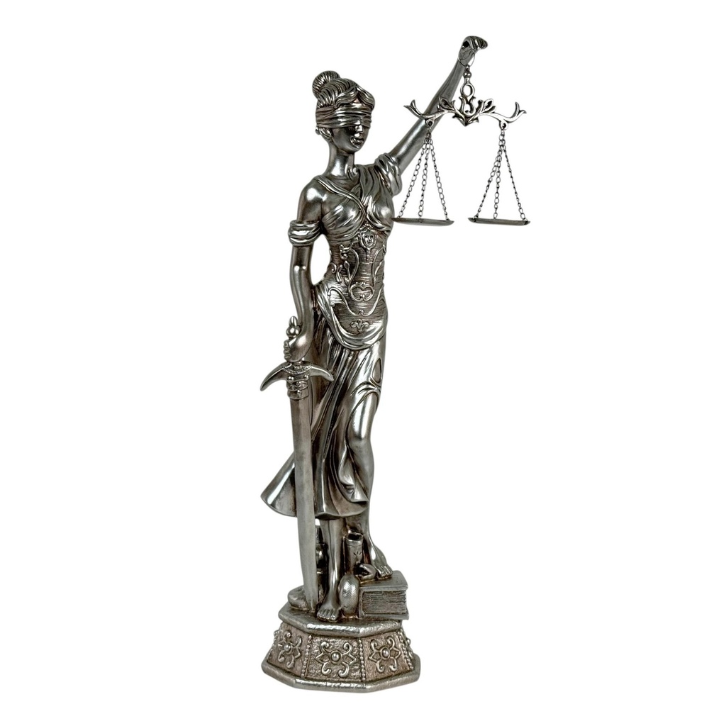 [270120] DAMA DE LA JUSTICIA DECORATIVA 17X16X5 437-4920412