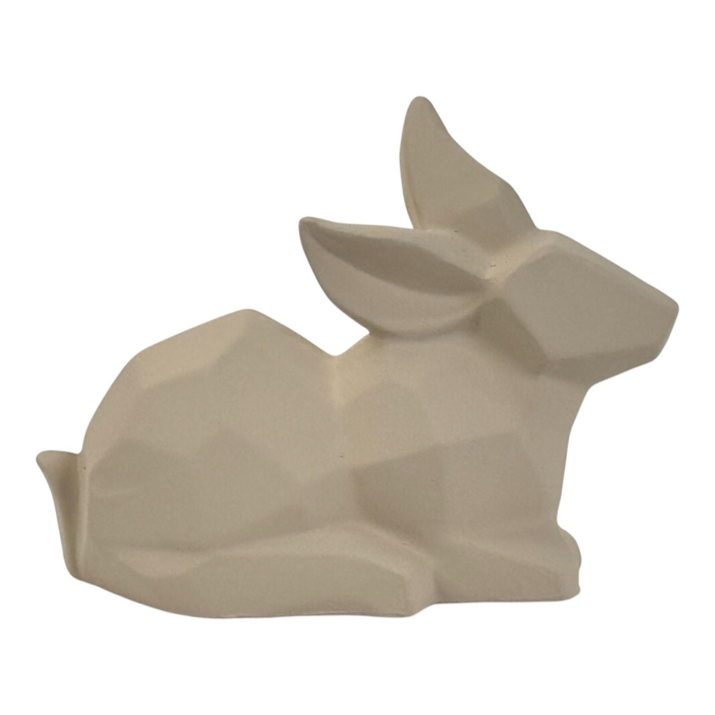 [270183] FIGURA DECORATIVA CONEJO 11X24X18CM 442-48989