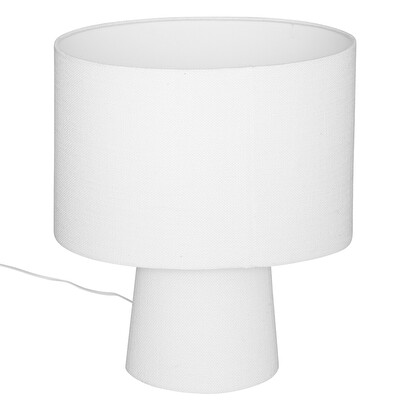 [271429] LAMPARA TELA BLANCA EIRA H45 200006