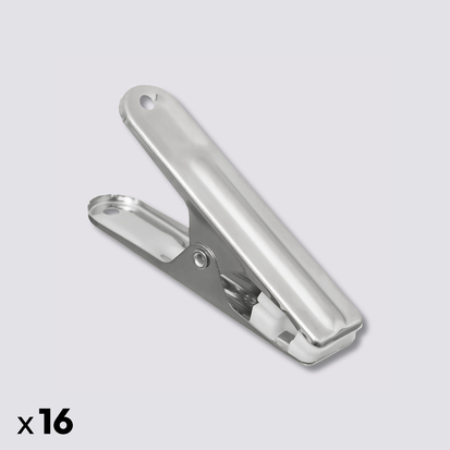 [271669] PERCHAS DE ACERO INOXIDABLE X16 164570