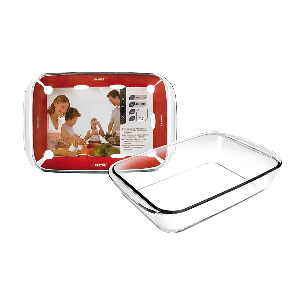 FUENTE HORNO RECTANGULAR ALTA KRISTALL 480840