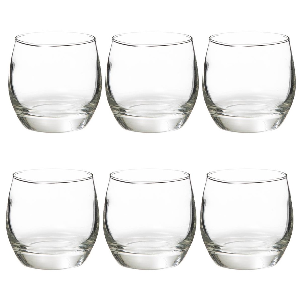 [273487] SETX6 TAZA DE VIDRIO AMIRA 15ML 160794