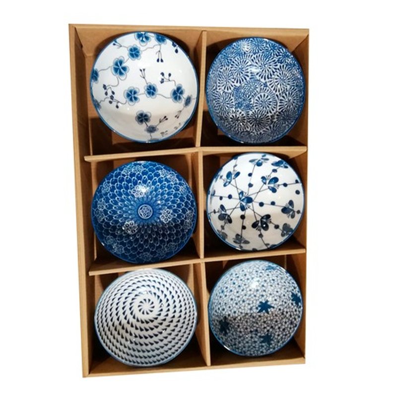 [93767] JGO DE 6 BOWLS DE CERAMICA 65520-3