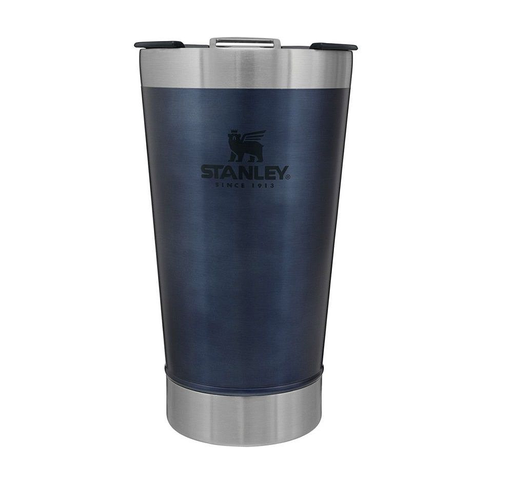 [89454] VASO CLASSIC 473 ML AZUL NOCHE C/TAPA+ABRIDOR