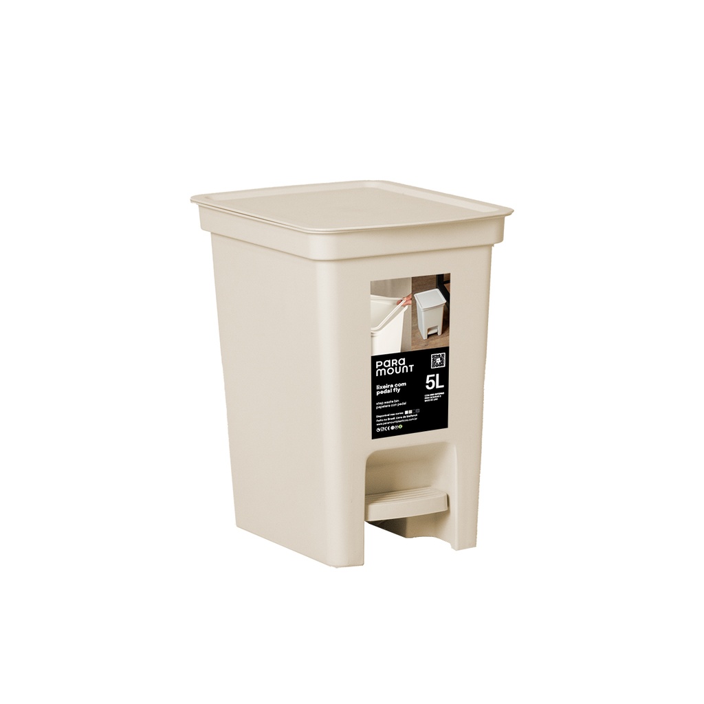 [223709] BASURERO C/ PEDAL 5 LTS 4509