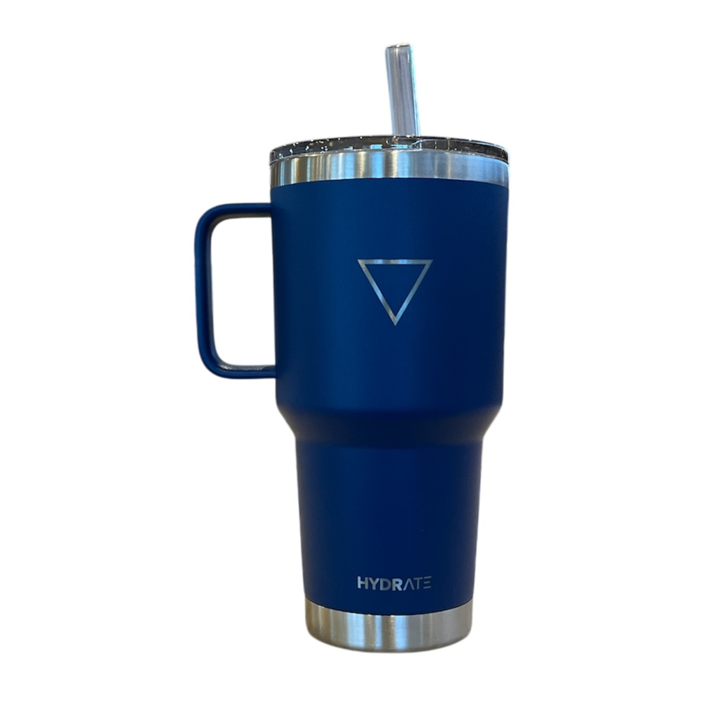 [224418] VASO CON PICO Y AGARRE 887 ML AZUL