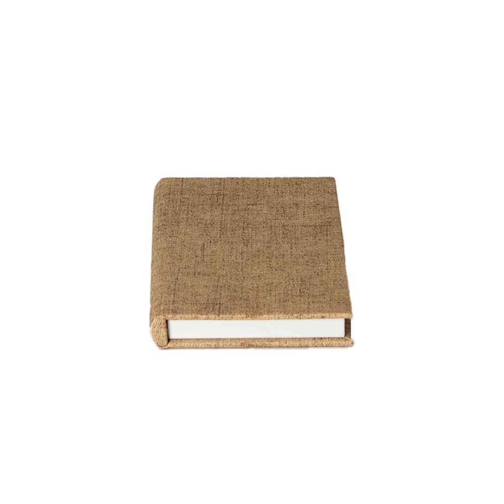 [232427] LIBRO CAJA DECORATIVO CAFE 23X16,5X2,5CM 2842