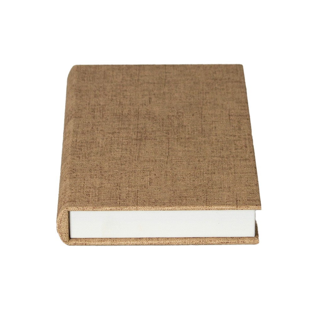 [232449] LIBRO CAJA DECORATIVA CAFE 32X23X4CM 2850