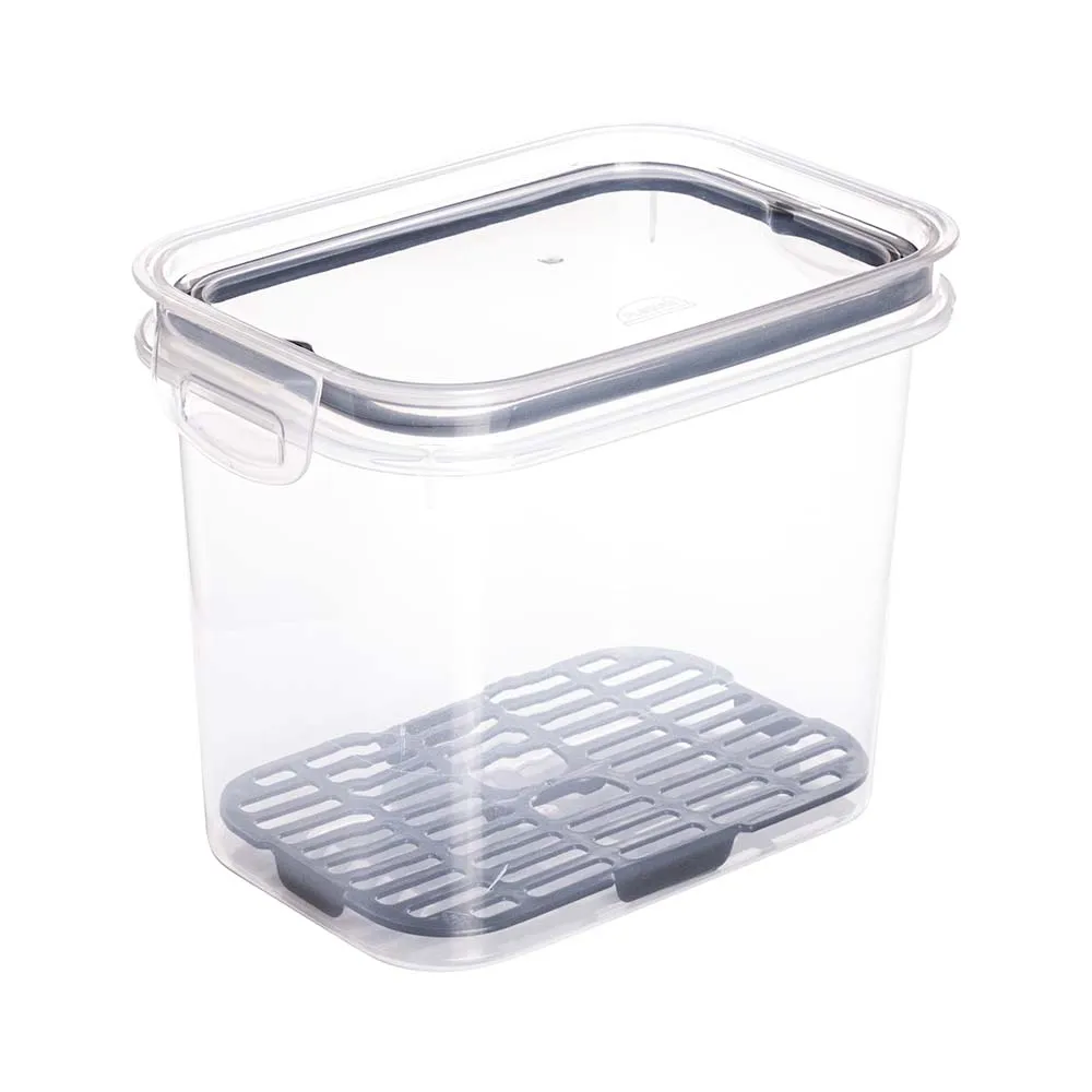 [234810] 14351 RECIPIENTE TRABA MAS C/ ESCURRIDOR 1,8L NEG