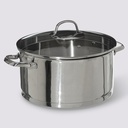 CACEROLA ACERO INOX RESISTENTE 28CM 179710
