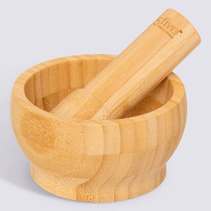 [241454] MORTERO DE BAMBU 13X5CM 120059