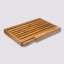 TABLA DE PAN BAMBU + CUCHILLO 44X27CM 146517