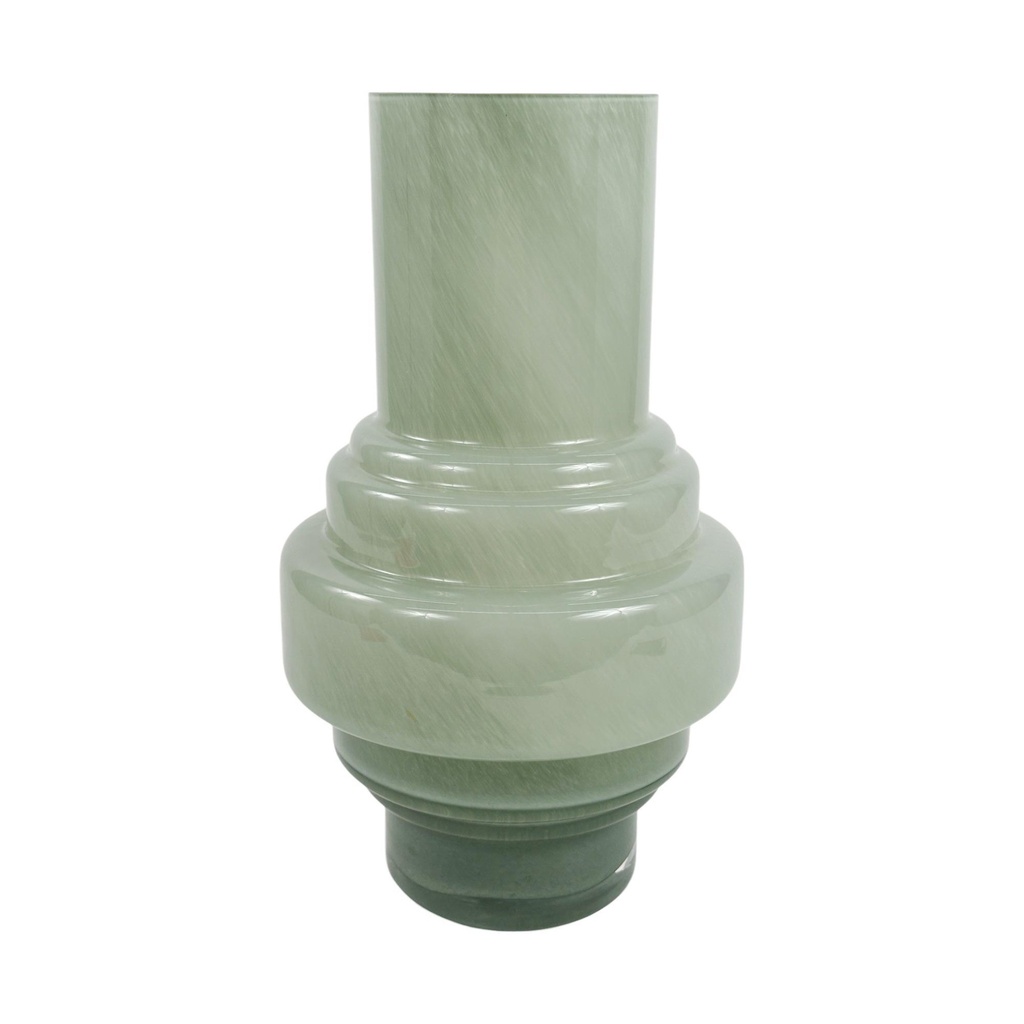 [246938] FLORERO VERDE TUBO 20.5X20.5X35.5CM 412-850442