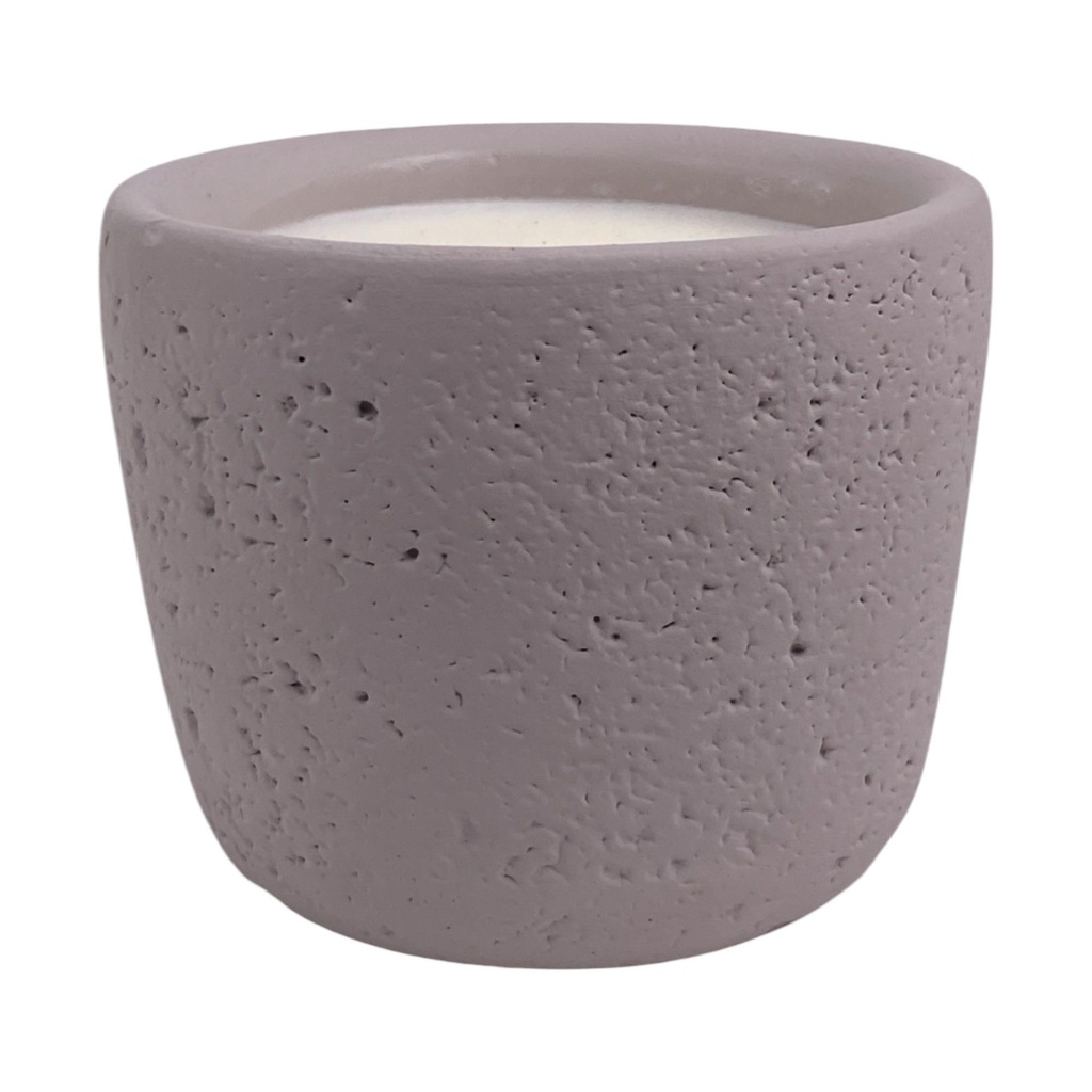 [246997] VELA LILA OPACO 9X9X7CM 415-652314