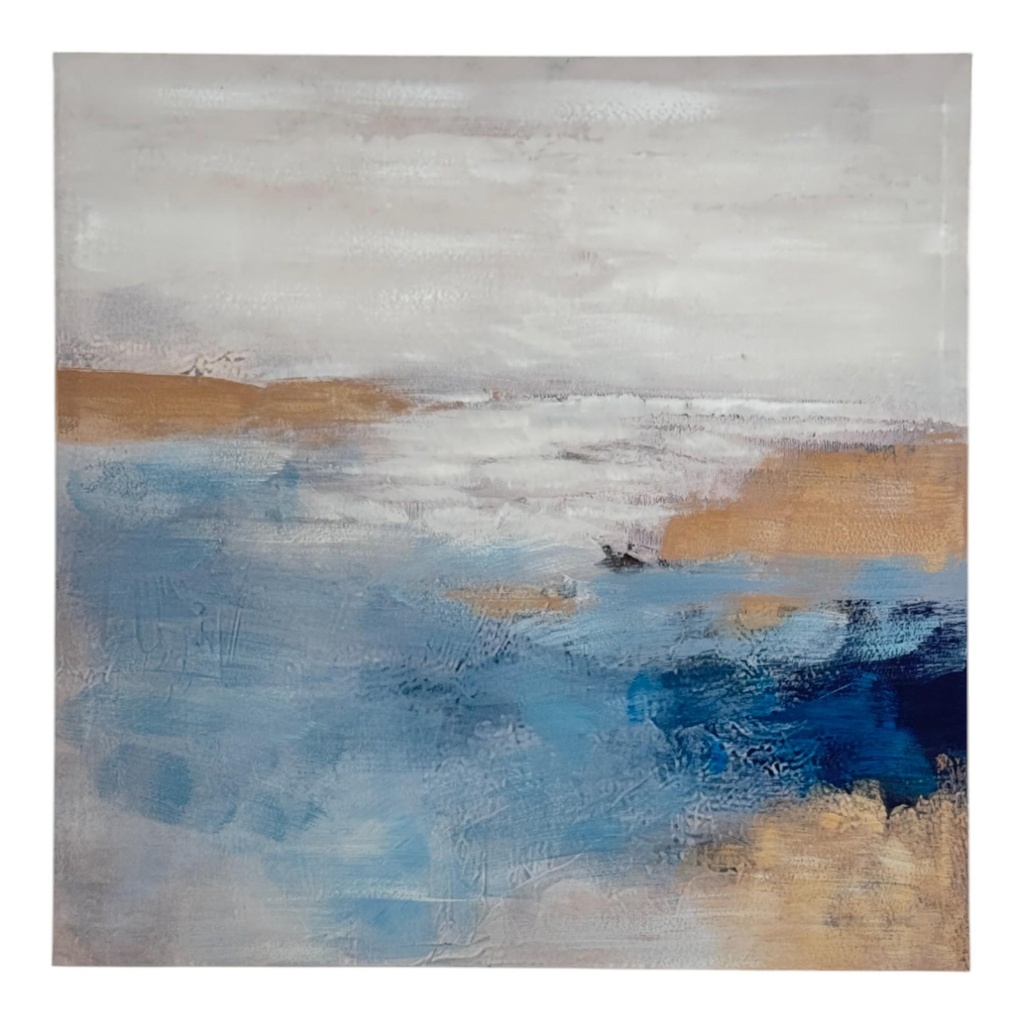 [248645] CUADRO PLAYA SN/MARCO 80X3X80CM 449-3310087