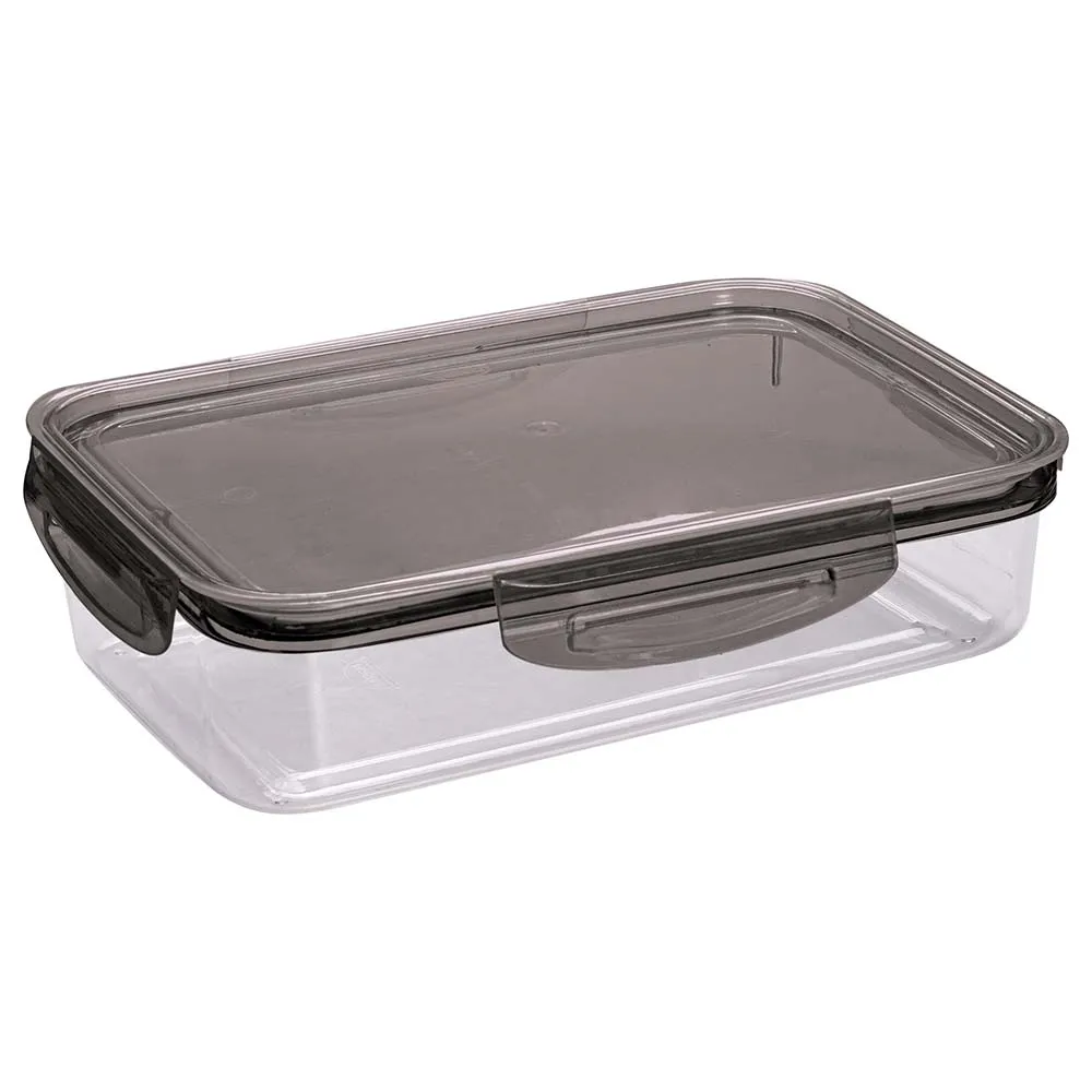 [250797] RECIPIENTE TRABA RECT 1,1L NEGRO 14534