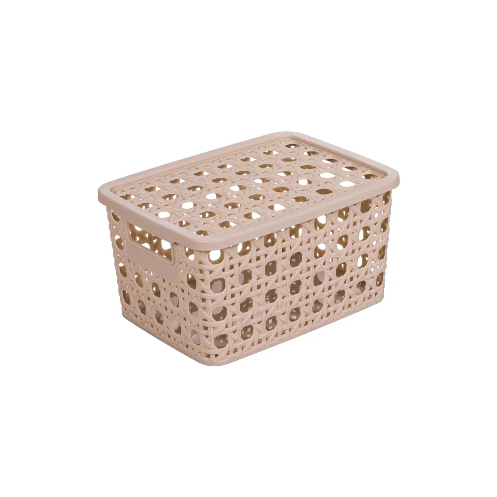 [250805] CAJA CON TAPA 2,6L RENDA BEIGE 15051