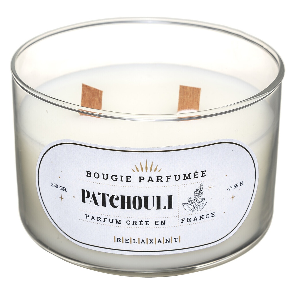 [251669] VELA VIDRIO NIEVE PATCHOULI 470G 181626A