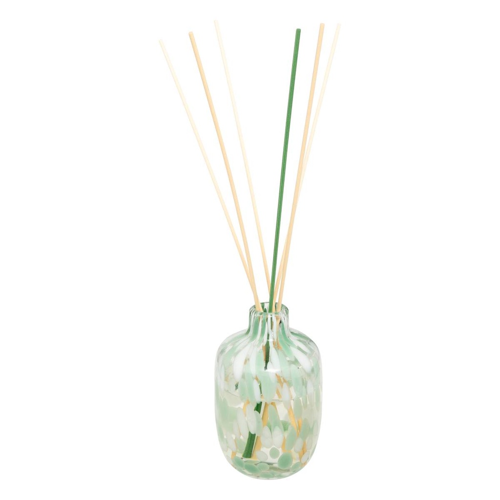 [251699] DIFUSOR VIDRIO MANCHA LINO VERDE 850ML 209507