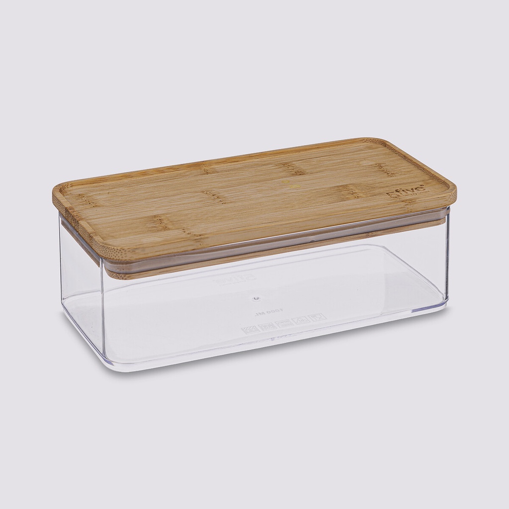 [252246] CAJA RECTANGULAR BAMBÚ 1L ESKE 181882