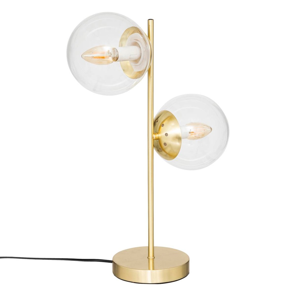 [252521] LAMPARA MESA CRISTAL DORADO COL H50 195324