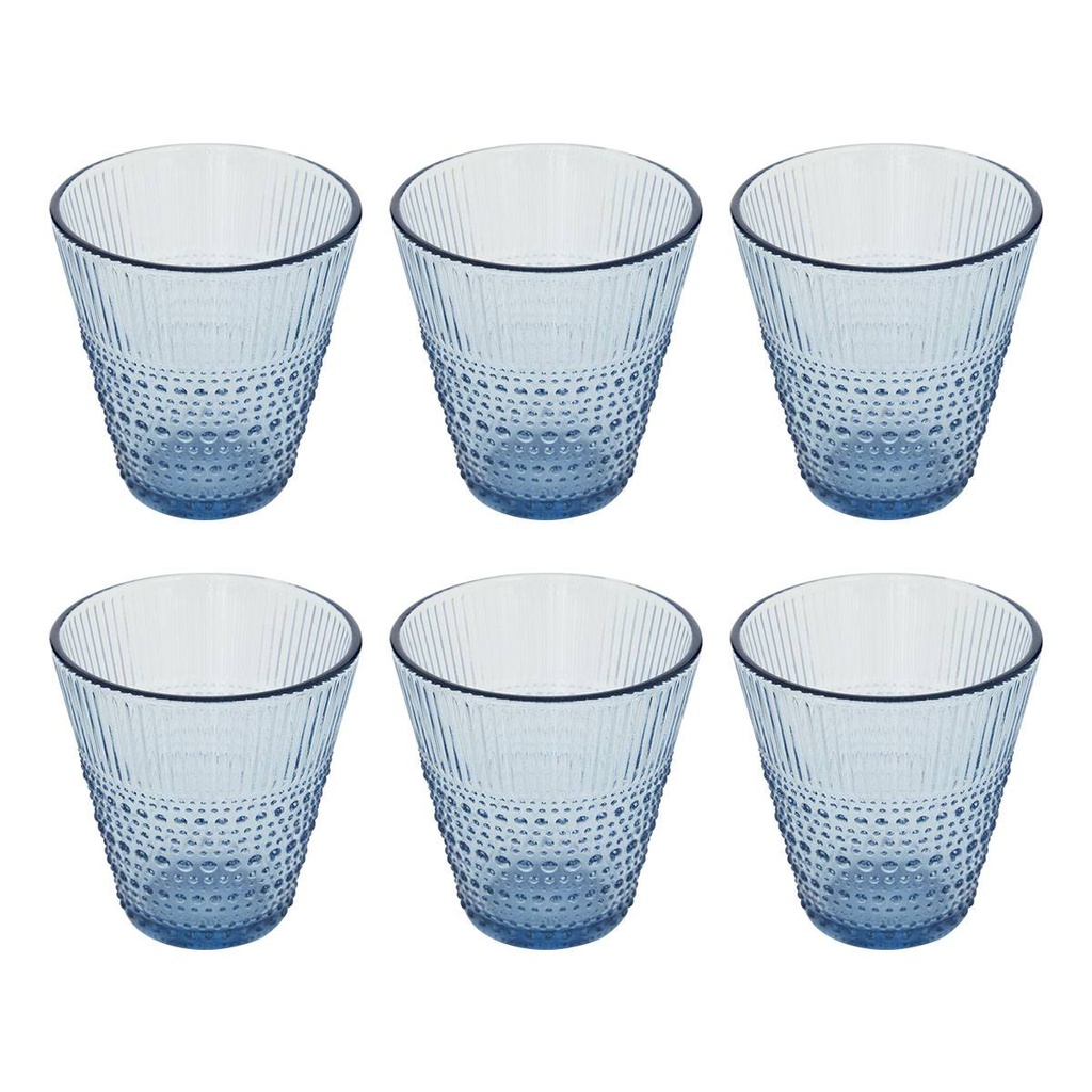 [252822] VASO BAJO BURBUJAS JOA AZUL 27CL 203488C