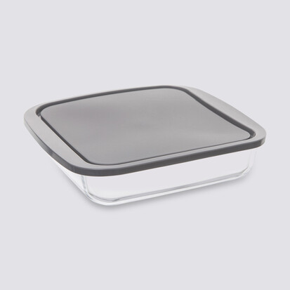 [253405] FUENTE CUADRADA VIDRIO + TAPA 22CM 151118
