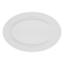 PLATO OVALADO PERLA 33X23 203331