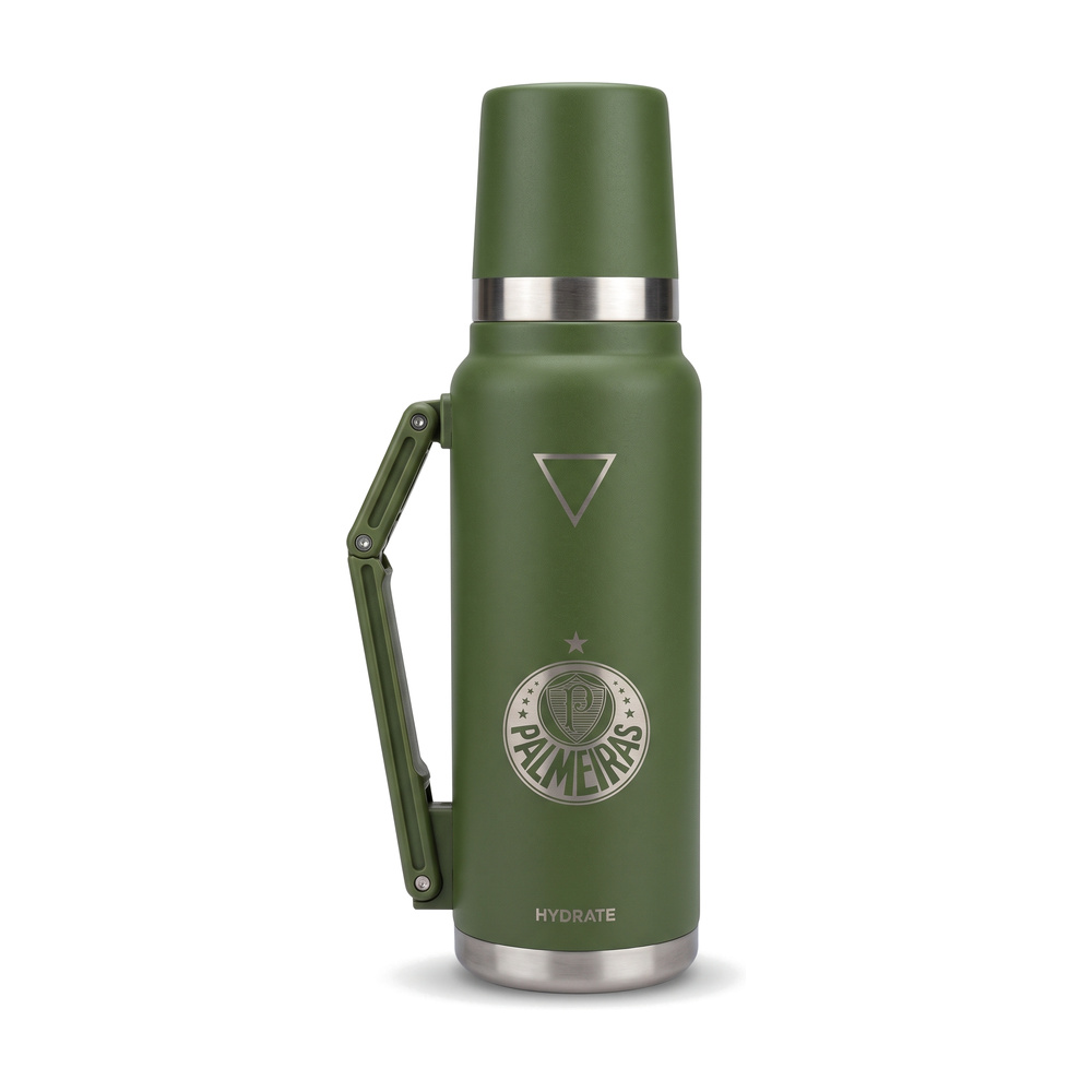 TERMO MATE 1200 ML VERDE MILITAR EDICION 1 PALMEIR