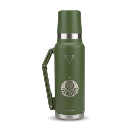 [258912] TERMO MATE 1200 ML VERDE MILITAR EDICION 1 PALMEIR