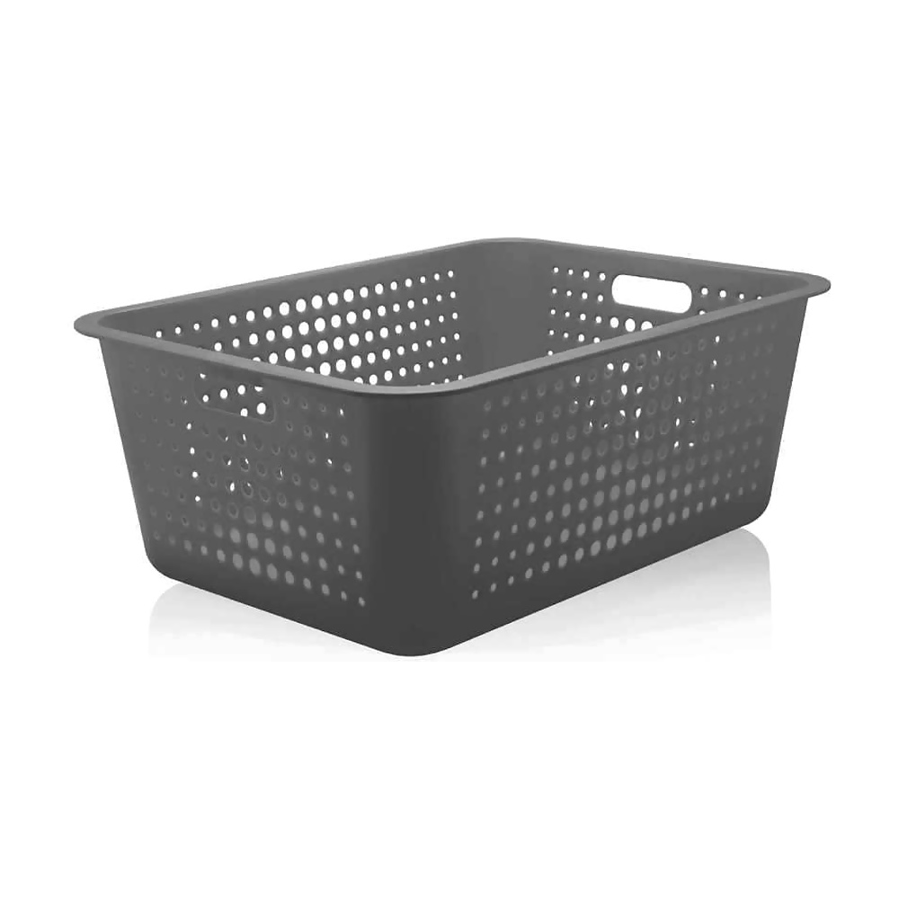 CAJA ORGANIZADORA MAXI 40L GRIS  CO460CHF