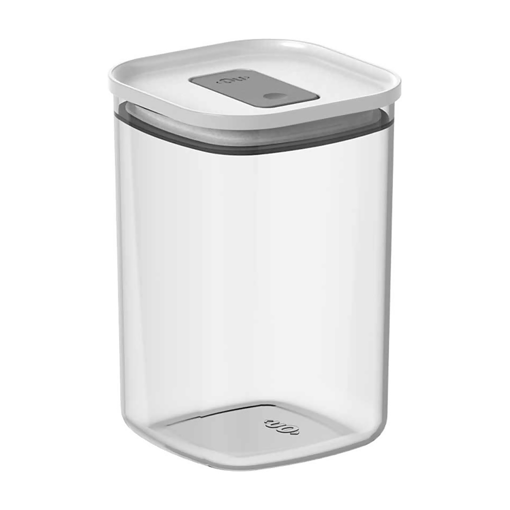 [268345] POTE HERMETICO CUADRADO 1L DUOLOCK BLANC PHD200BCF