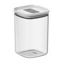 POTE HERMETICO CUADRADO 1L DUOLOCK BLANC PHD200BCF