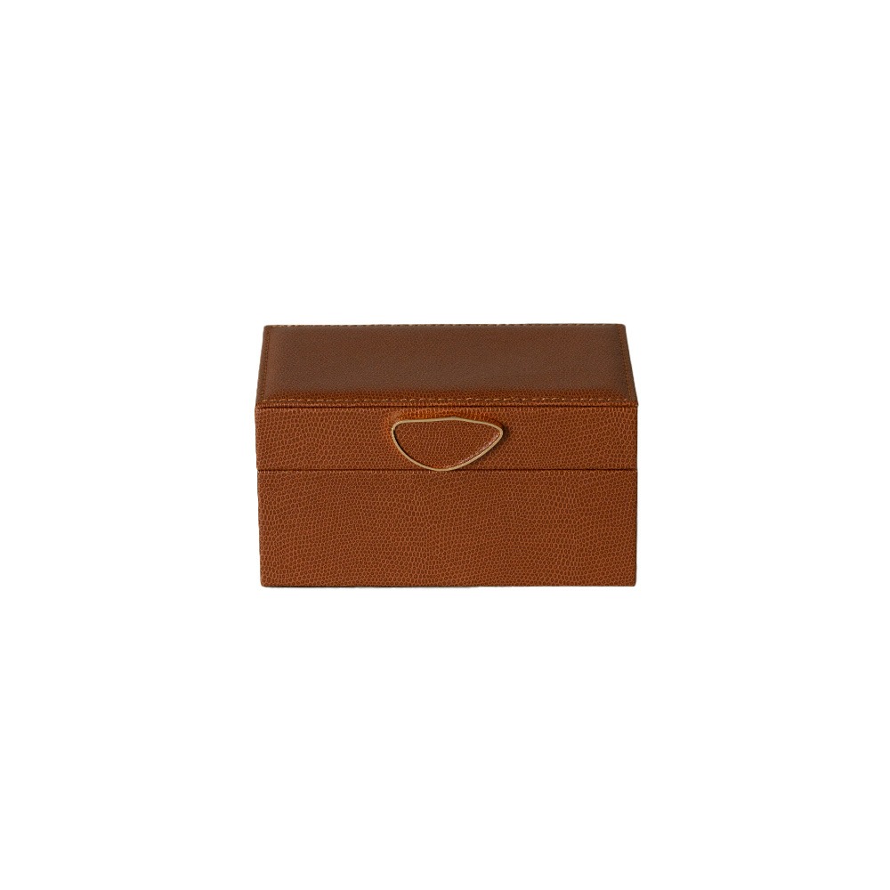 [269432] CAJA DECORATIVA 17,5X9,5X9 CM MOCCA 2958