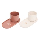 JUEGO 2 TAZAS SIEN 24CL 212134