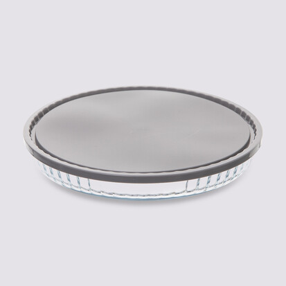 [271752] PLATO DE VIDRIO CON TAPA 27 151119