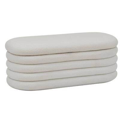 [272023] BANCO BAUL GIULIA BLANCO BOUTONE 207380