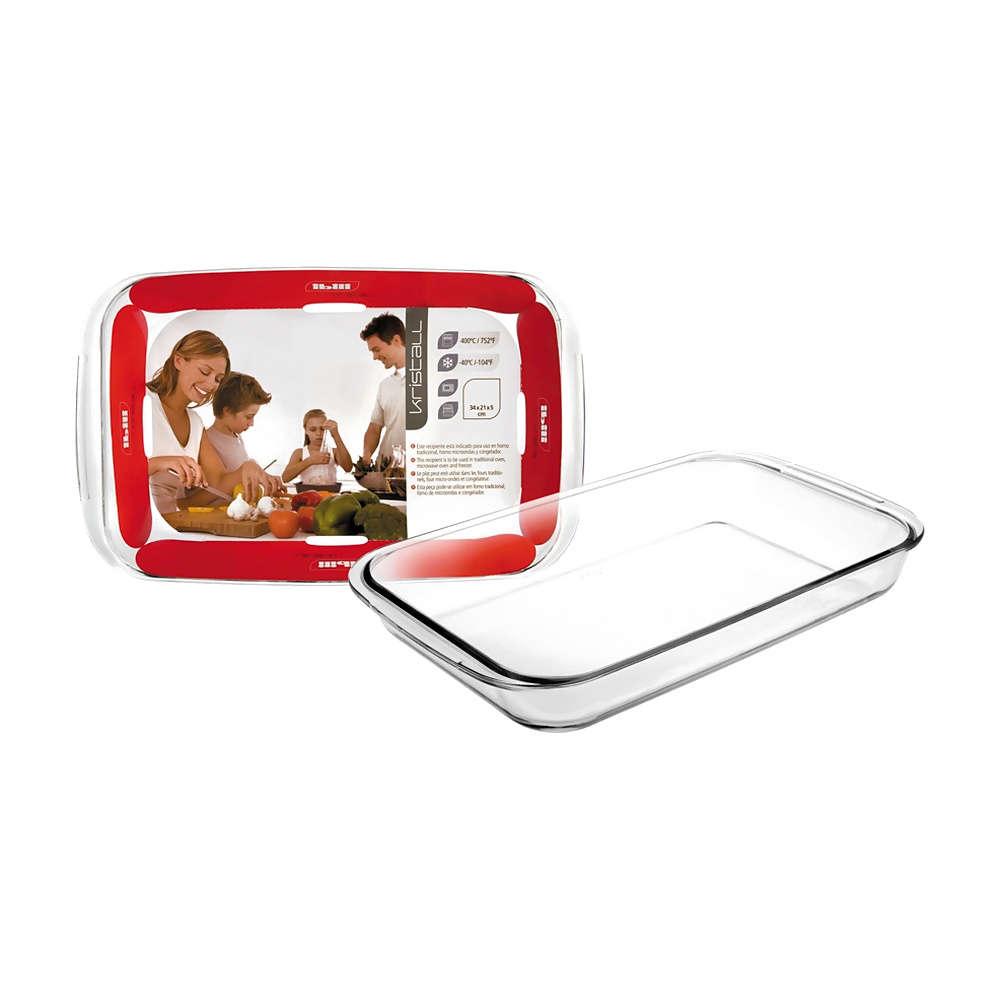 [273186] FUENTE HORNO RECTANGULAR KRISTALL 40X23 480740