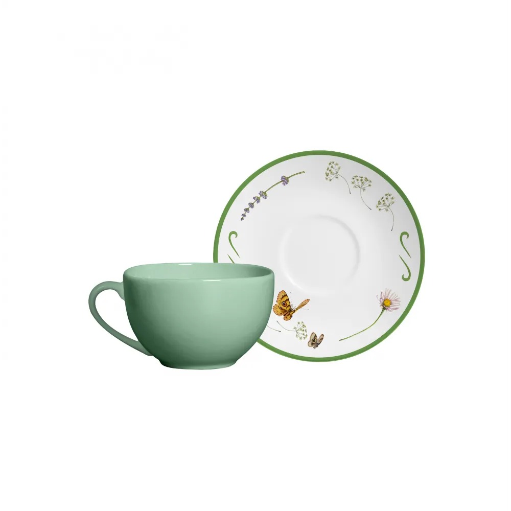 [273395] TAZA TE PLATILLO JARDIM CAMPESTRE BY 1258-204